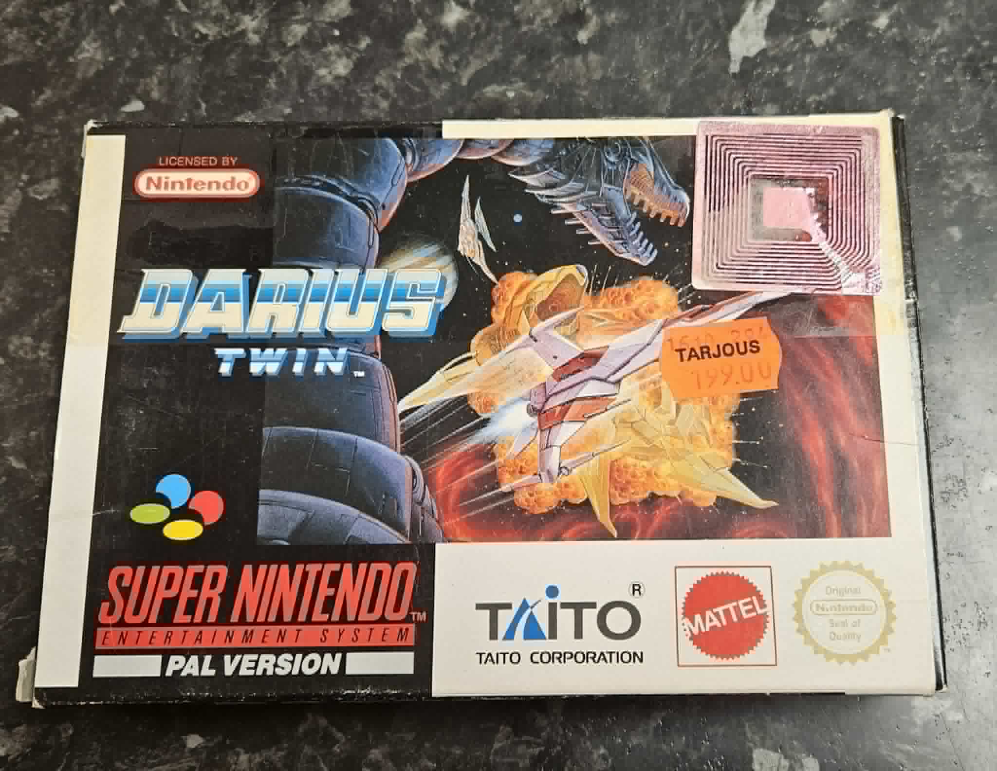 Darius Twin käytetty (SNES) SCN CIB