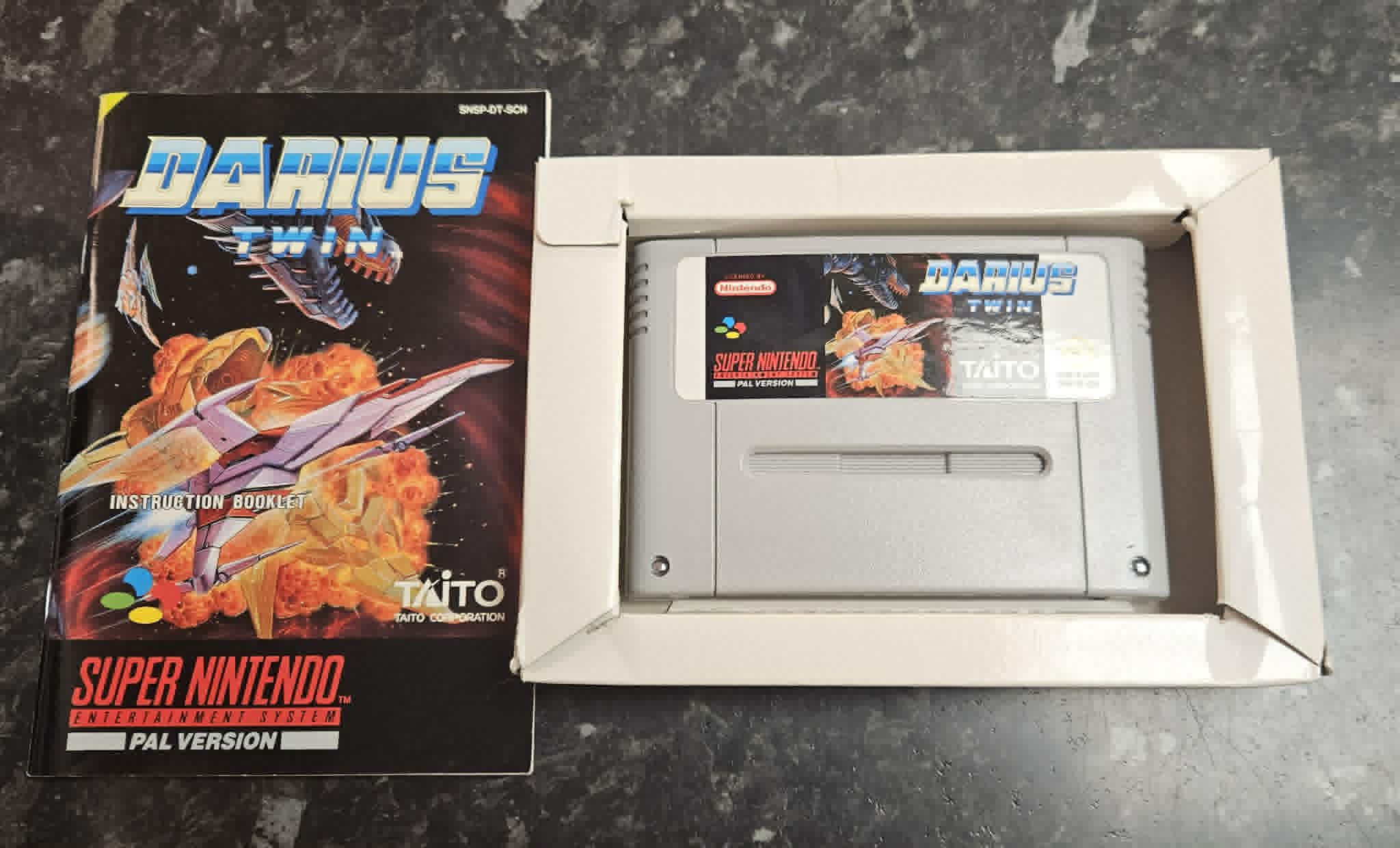 Darius Twin käytetty (SNES) SCN CIB - Image 3