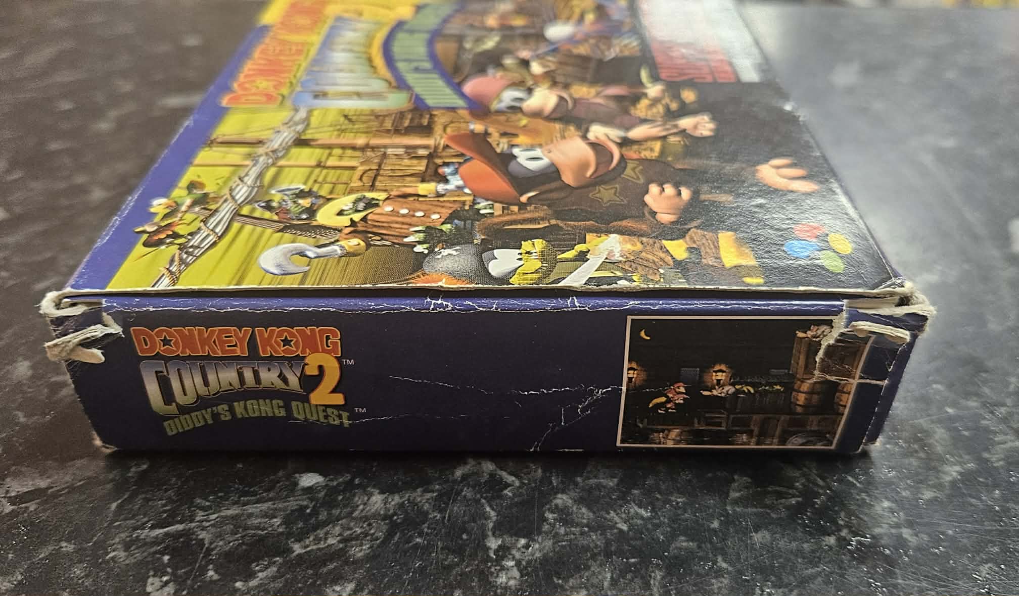 Donkey Kong Country 2: Diddy's Kong Quest käytetty (SNES) SCN CIB - Image 2