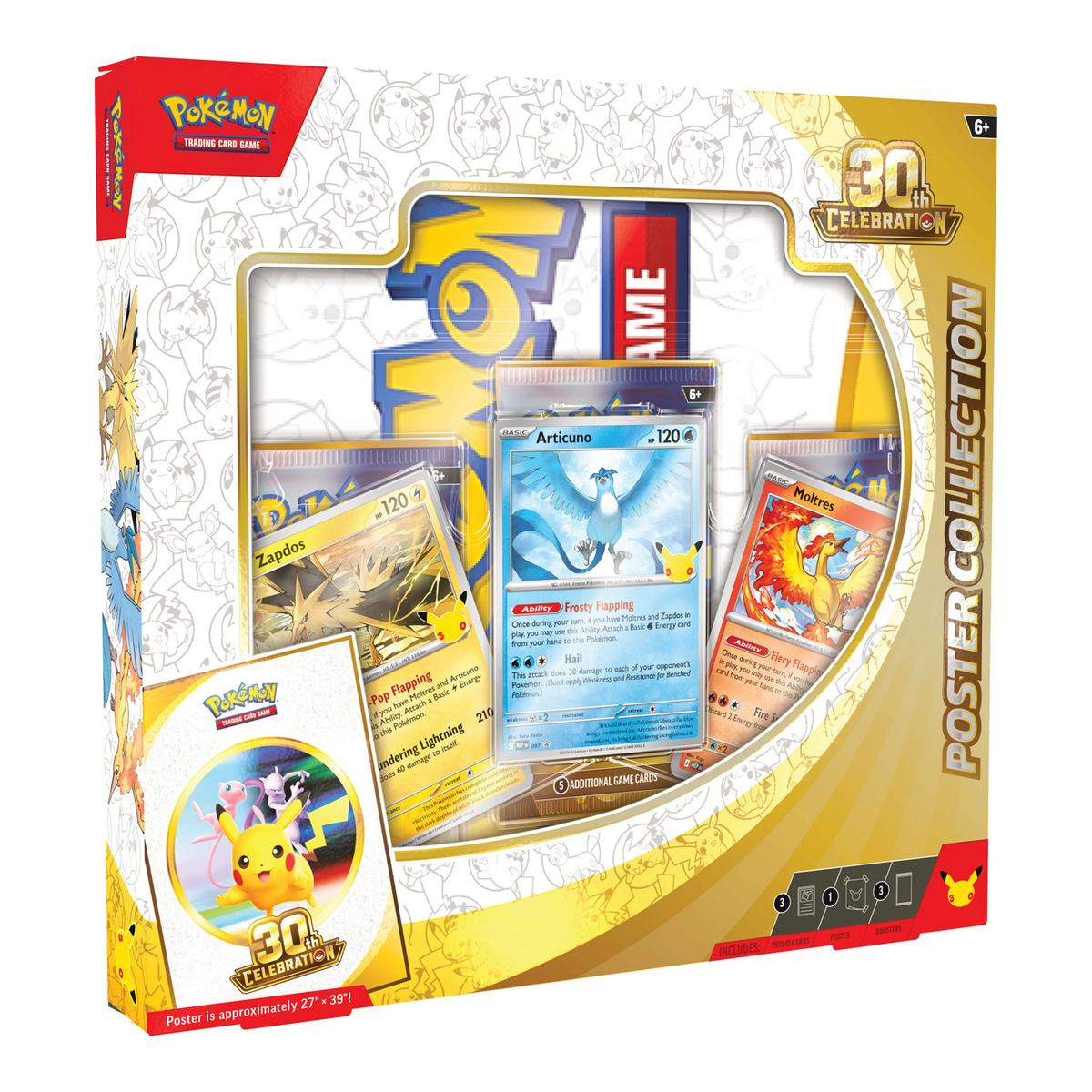 Pokémon TCG 30th Anniversary Celebration Poster Collection