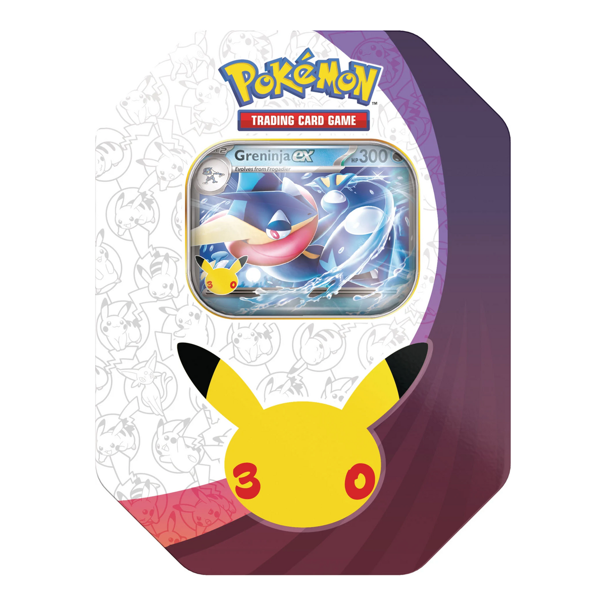 Pokémon TCG 30th Anniversary Celebration Greninja ex Tin Box
