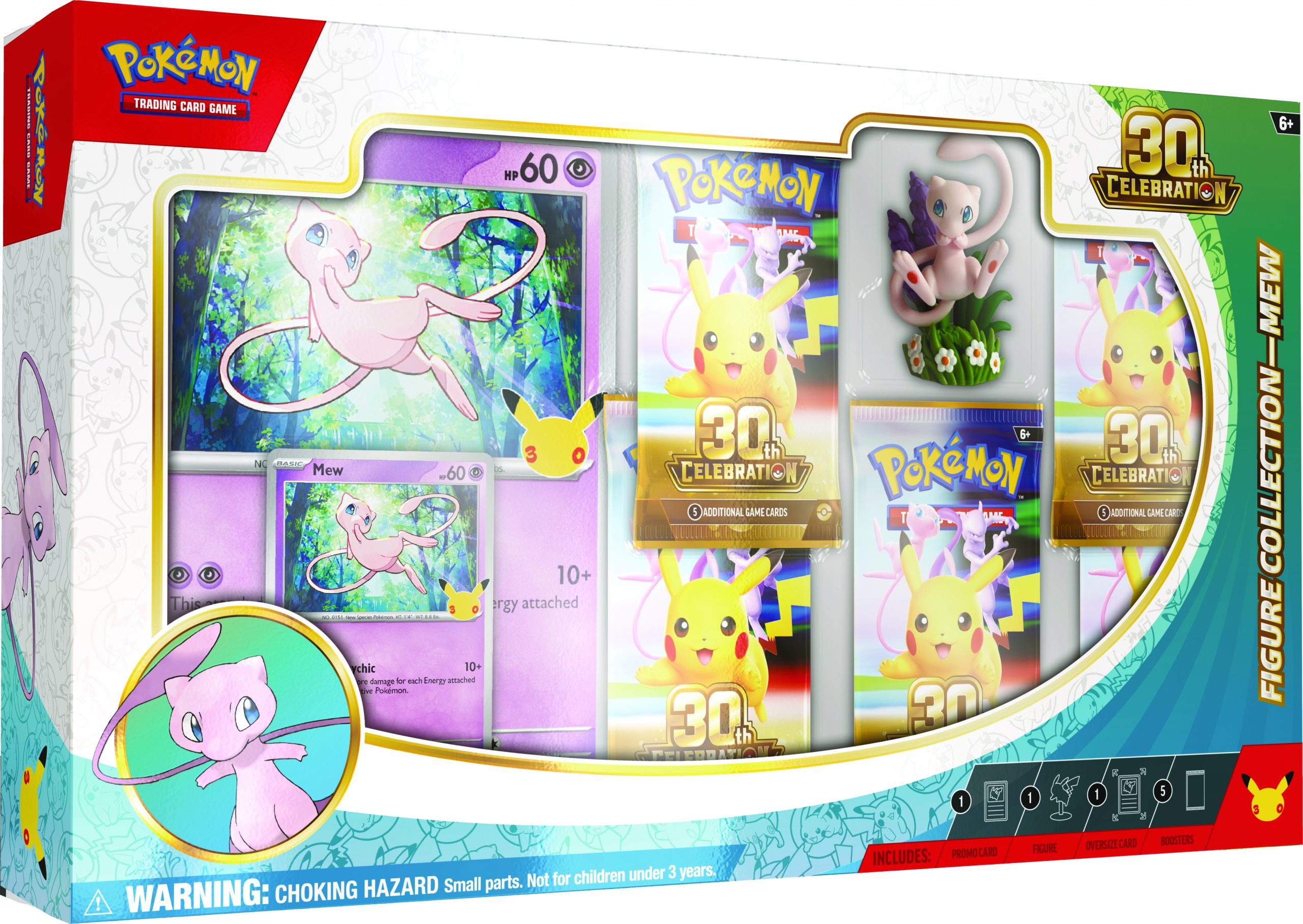 Pokémon TCG 30th Anniversary Celebration Figure Collection Mew