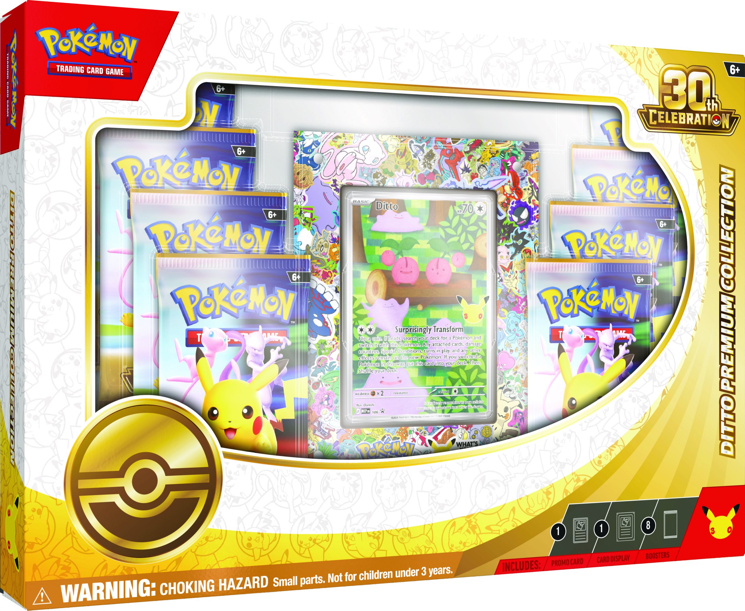 Pokémon TCG 30th Anniversary Celebration Ditto Premium Collection