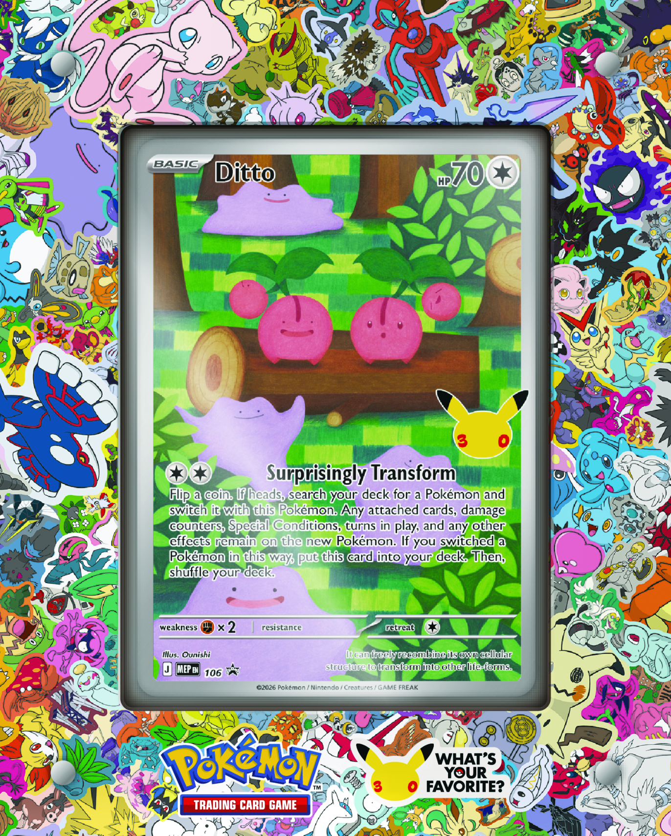 Pokémon TCG 30th Anniversary Celebration Ditto Premium Collection - Image 2