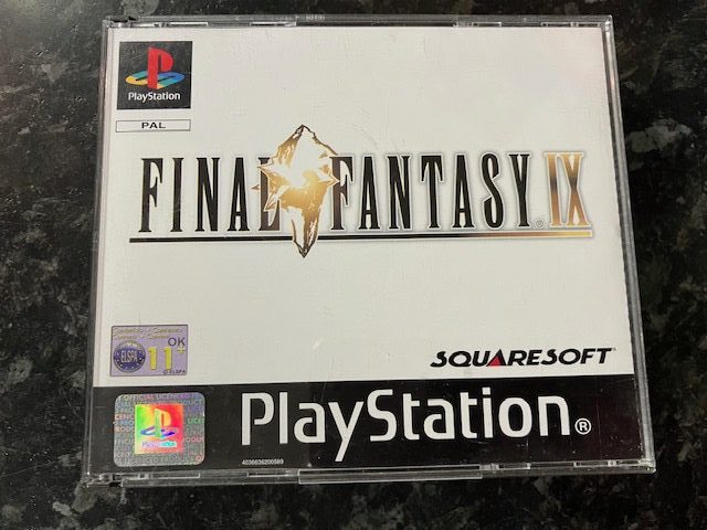 Final Fantasy IX käytetty (PS1) Black Label CIB