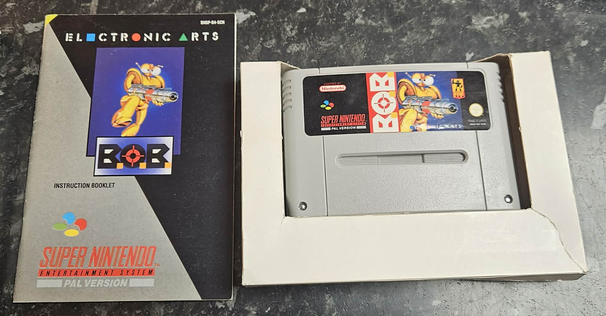 B.O.B. käytetty (SNES) SCN CIB - Image 3