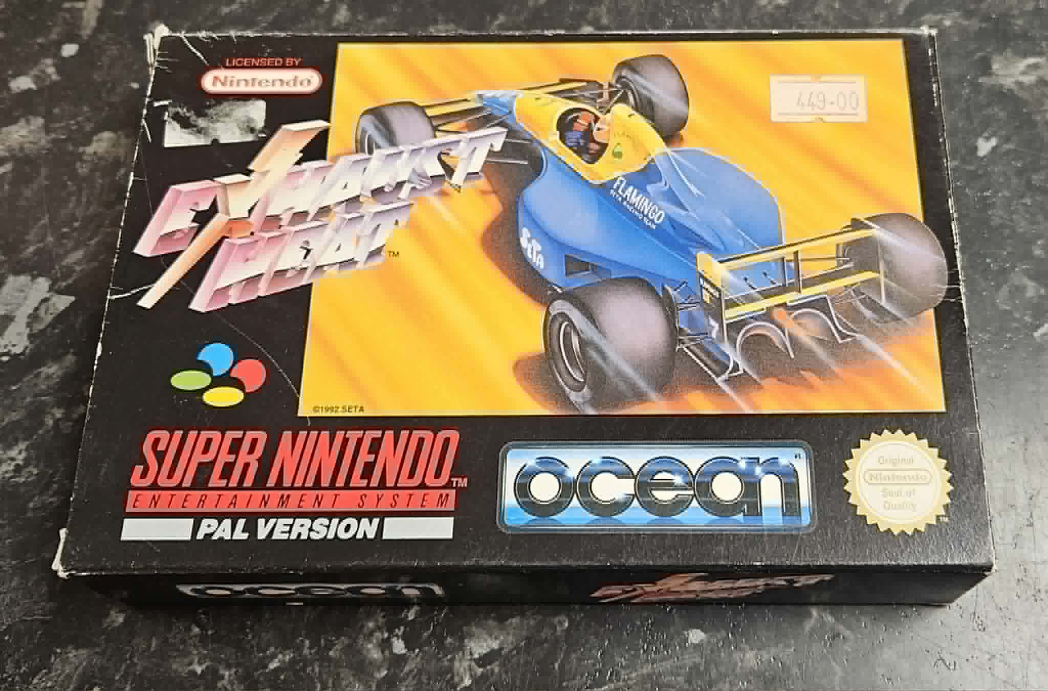 Exhaust Heat käytetty (SNES) SCN CIB