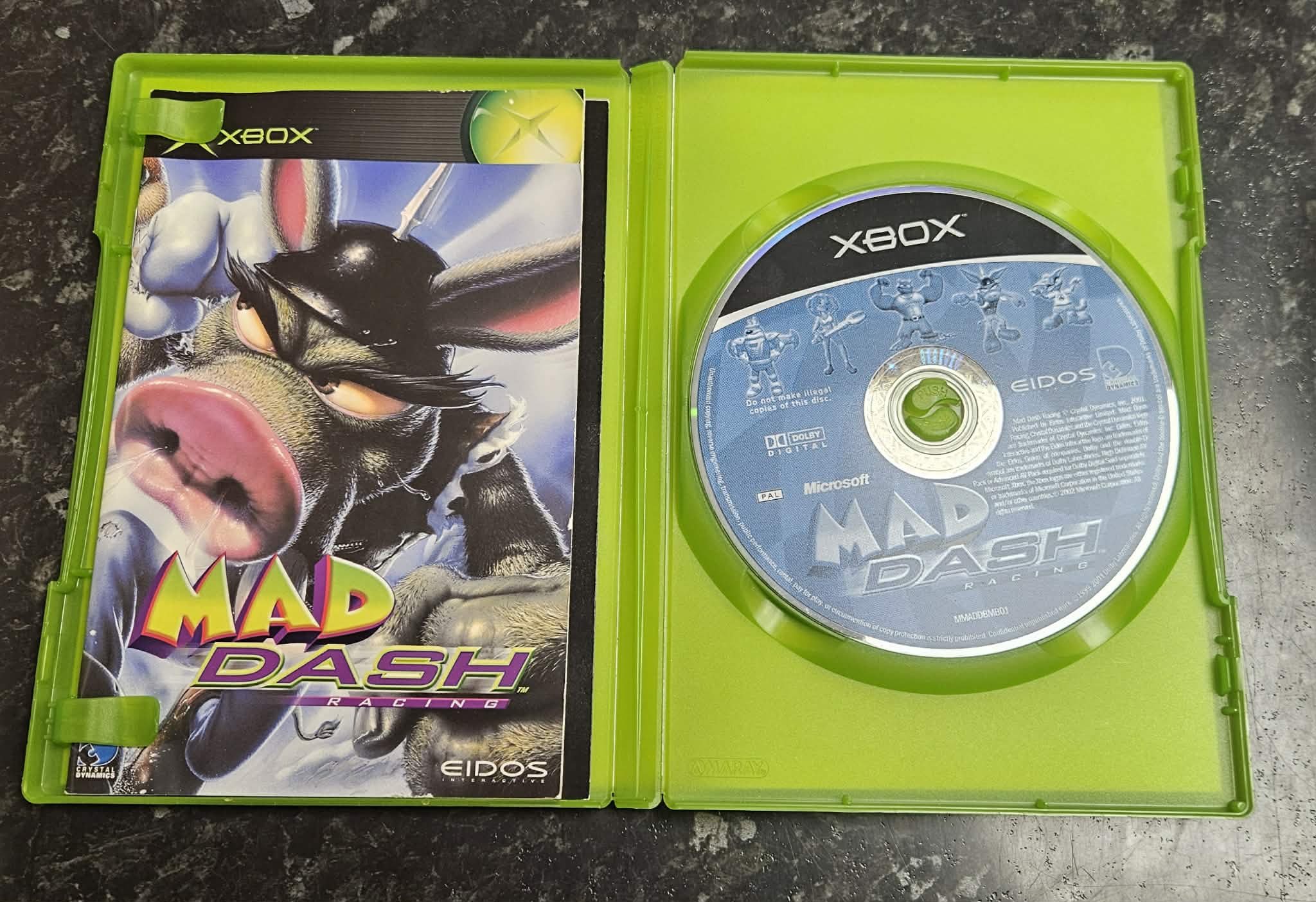 Mad Dash Racing käytetty (Xbox) CIB - Image 2