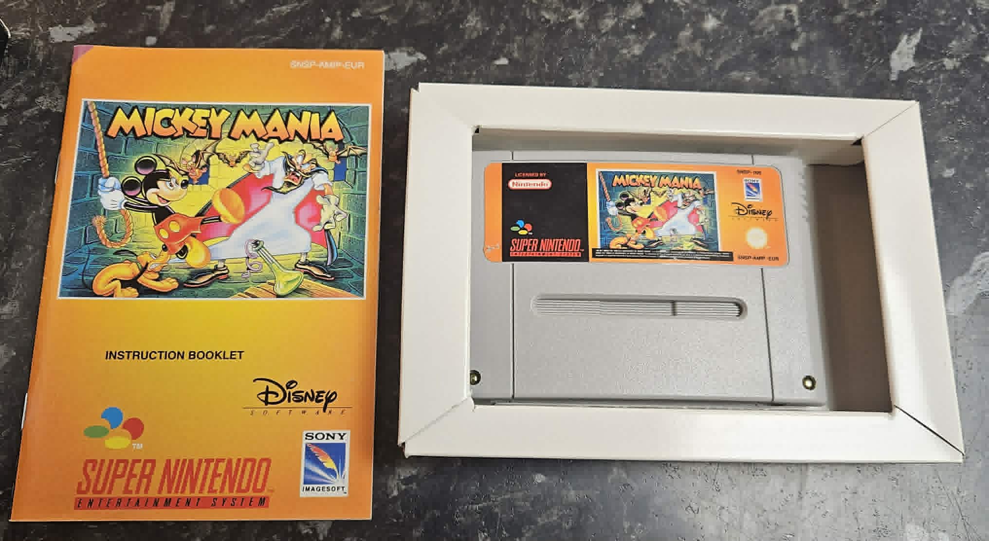 Mickey Mania käytetty (SNES) EUR CIB - Image 3