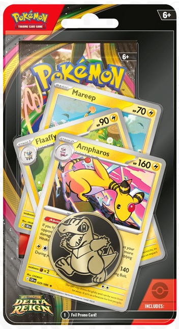 Pokémon TCG Mega Evolution 6: Delta Reign Premium Checklane Blister Ampharos