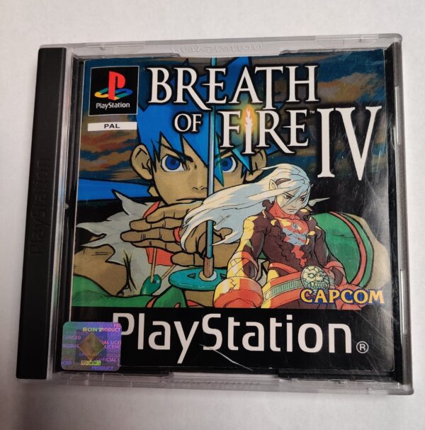 Breath of Fire IV käytetty (PS1) Boxed