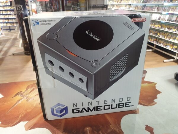 GameCube Hopea konsoli käytetty "CIB"