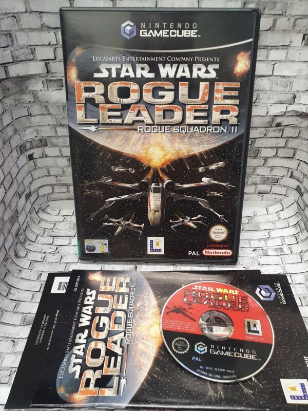 Star Wars Rogue Leader Rogue Squadron II käytetty (GC) CIB