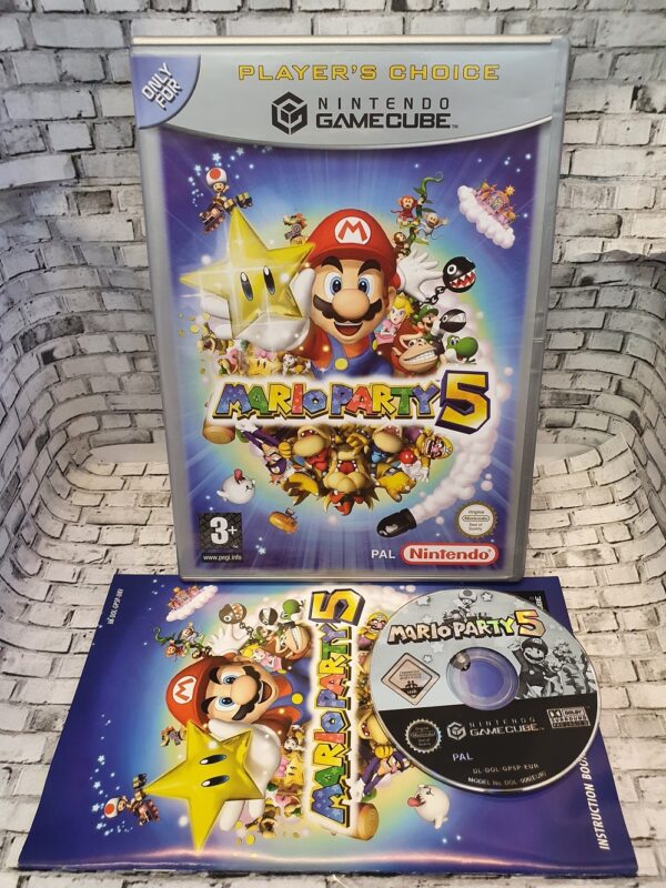 Mario Party 5 käytetty (GC) CIB