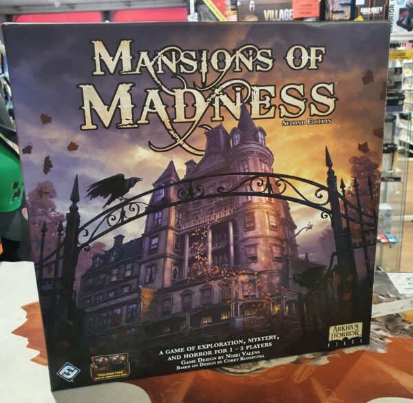 Mansions of Madness 2nd Edition käytetty