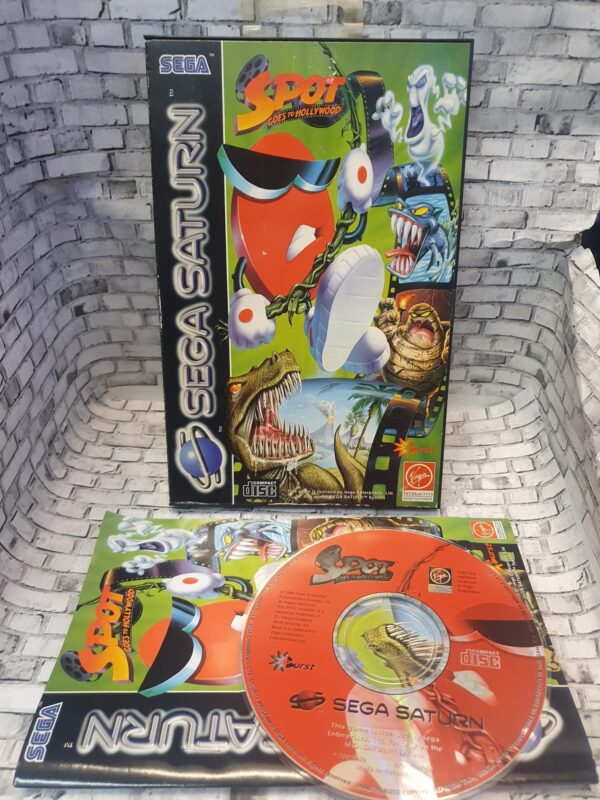 Spot Goes to Hollywood PAL käytetty (Sega Saturn) CIB