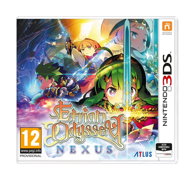 Etrian Odyssey Nexus käytetty (3DS)