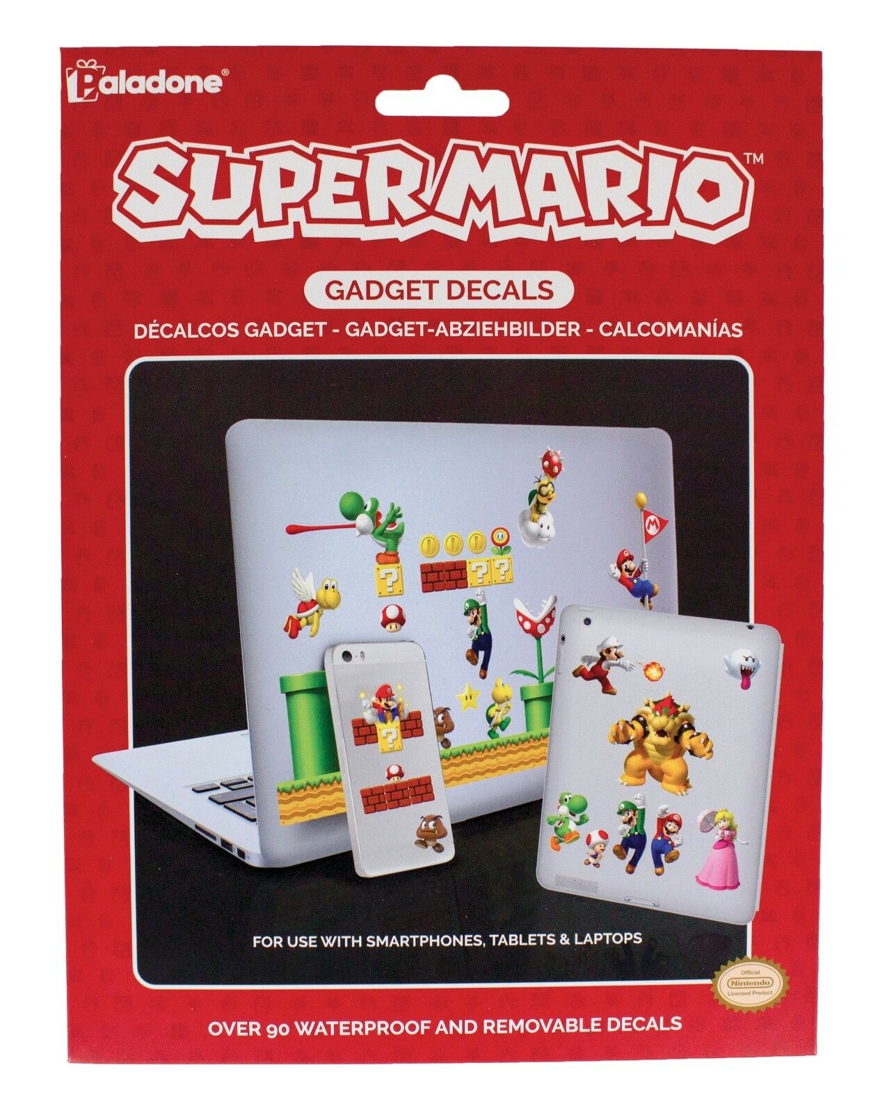 Nintendo Super Mario Gadget Decals, tarrasetti
