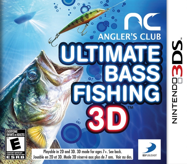Ultimate Bass Fishing 3D käytetty (3DS)