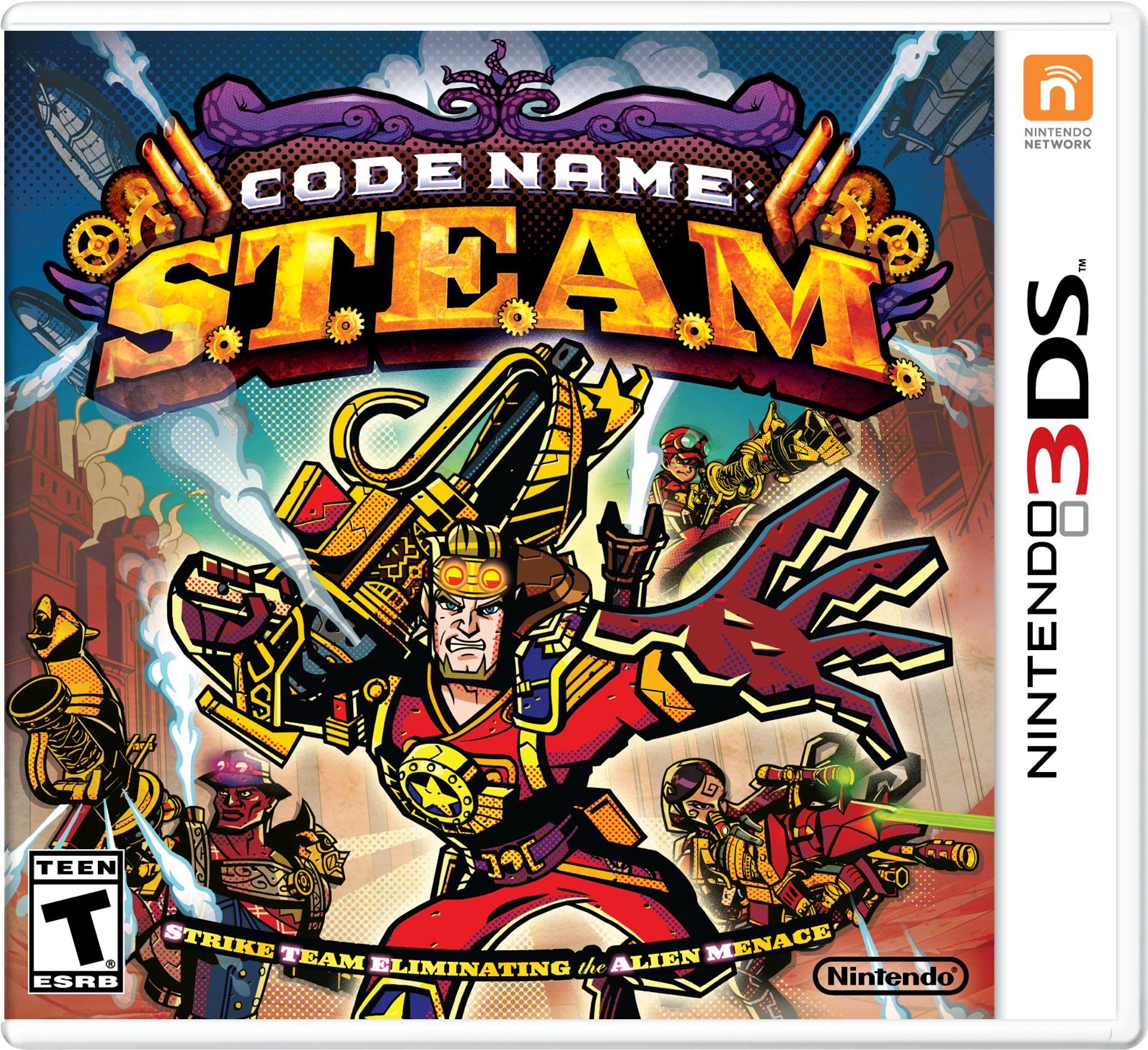 Codename S.T.E.A.M käytetty (3DS)