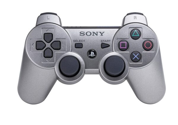 PS3 Dualshock 3 ohjain hopea käytetty