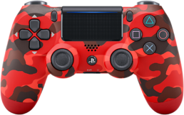 DualShock 4 Red Camouflage V2