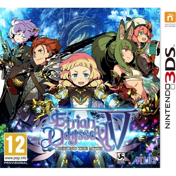 Etrian Odyssey V: Beyond the Myth käytetty (3DS)