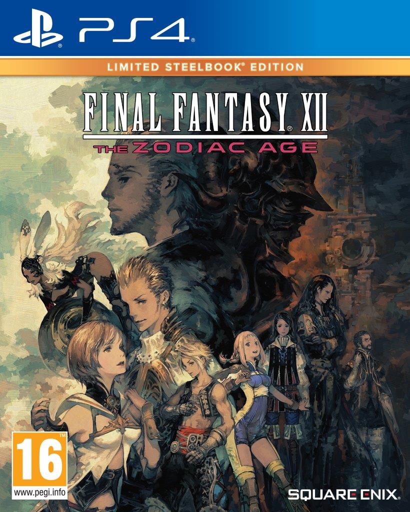 Final Fantasy XII: The Zodiac Age Limited Steelbook Edition käytetty (PS4)