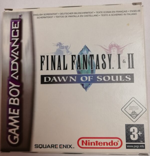 Final Fantasy 1&2 Dawn Of Souls CIB (GBA)