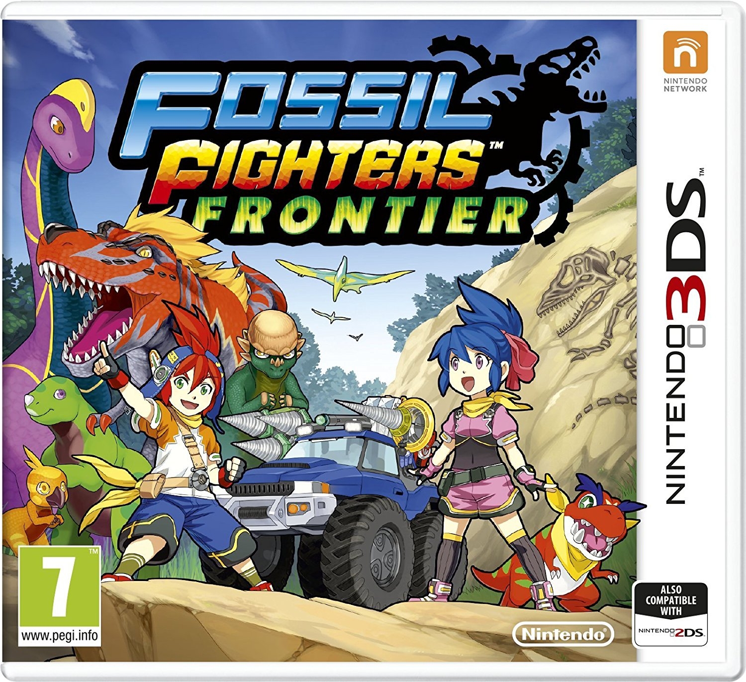 Fossil Fighters Frontier käytetty (3DS)