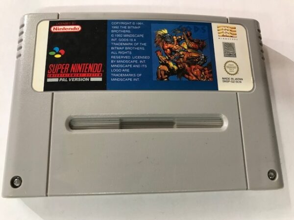 Gods SCN (SNES) Loose