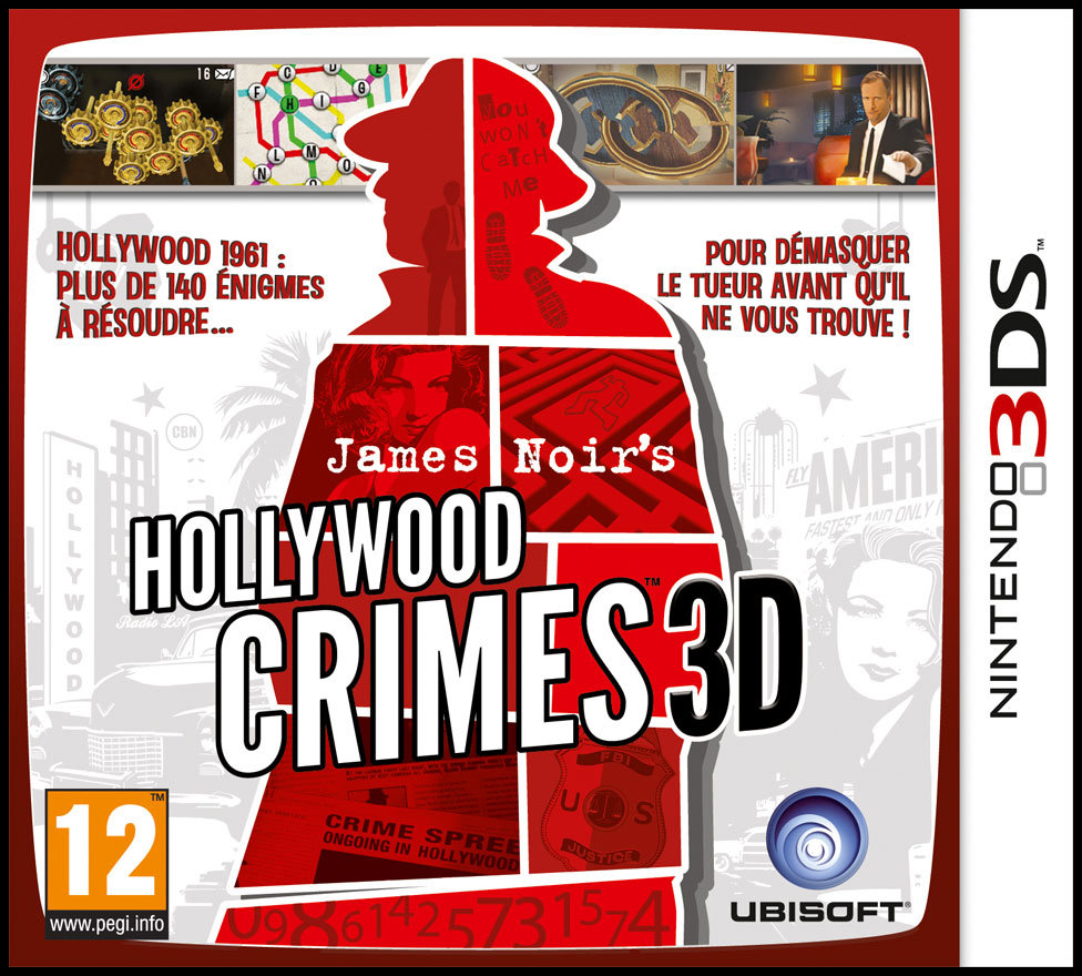 James Noir's Hollywood Crimes käytetty (3DS)