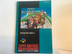 Super Mario Kart ohjekirja (SNES)