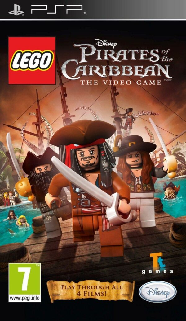 Lego Pirates of the Caribbean käytetty (PSP)