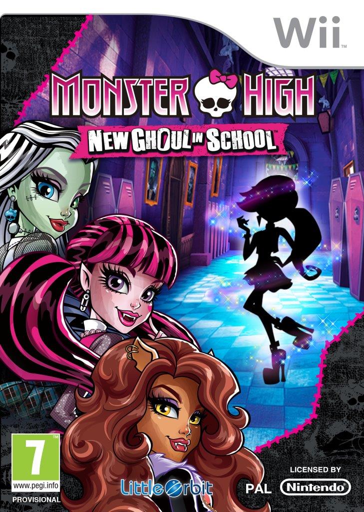 Monster High New Ghoul in School käytetty (Wii)