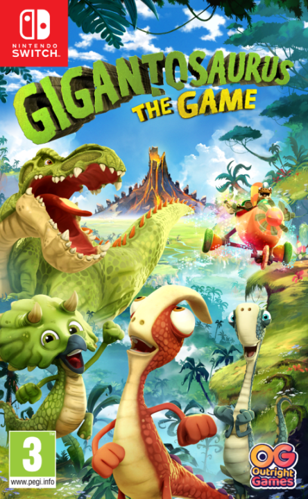 Gigantosaurus the Game käytetty (Switch)