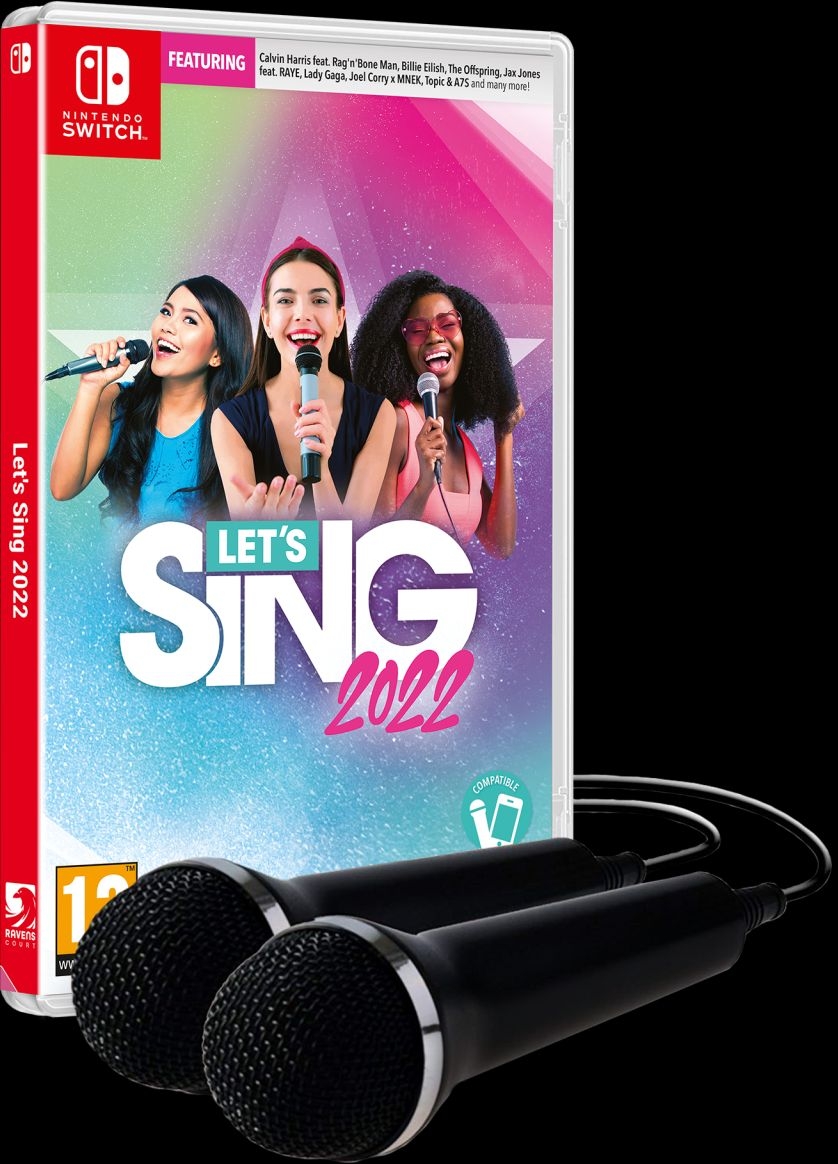 Let's Sing 2022 (sis. 2 mikrofonia) (Switch)