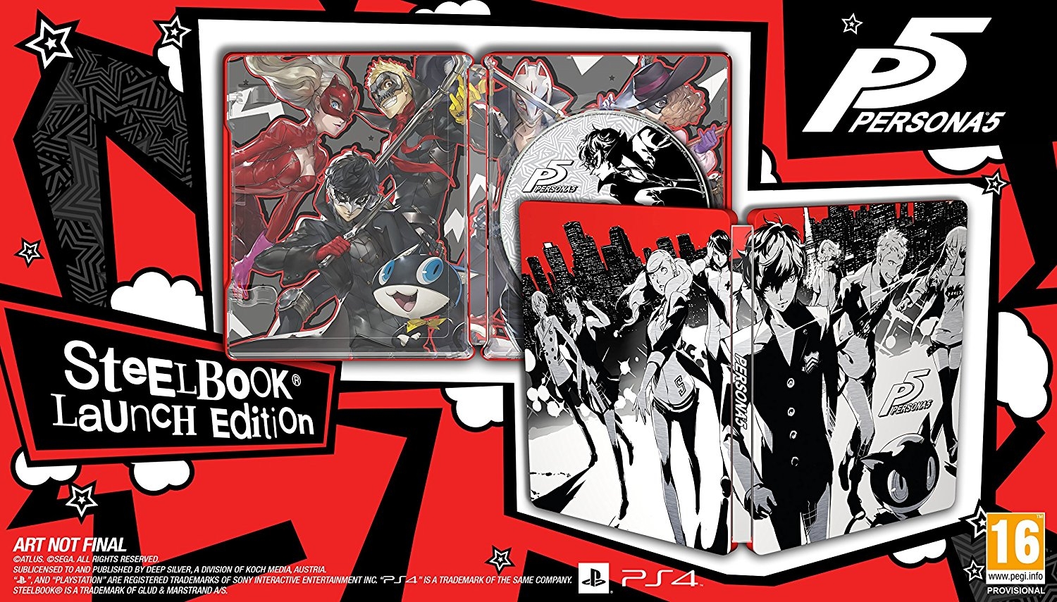 Persona 5 Steelbook Edition käytetty (PS4)