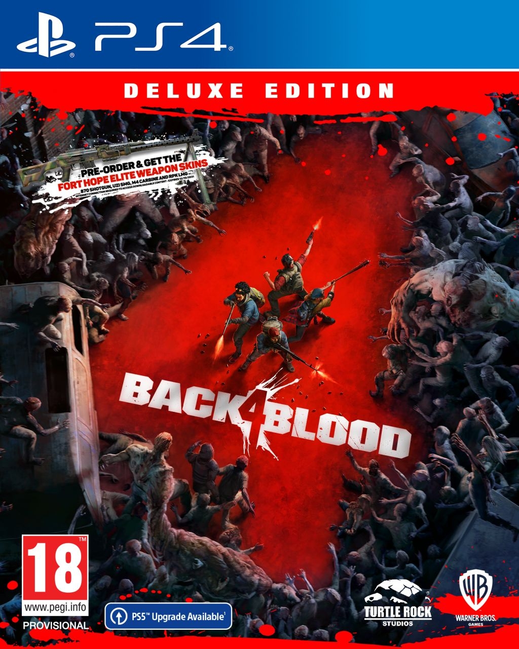 Back 4 Blood Deluxe Edition + Ennakkotilaajan edut (PS4)