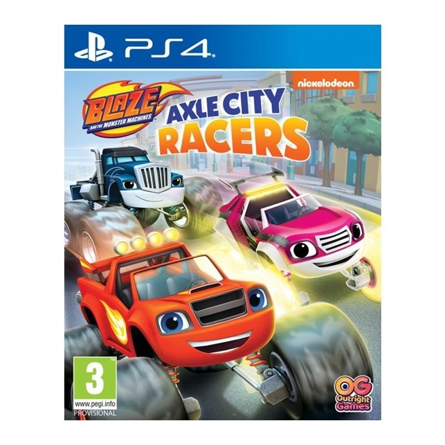Blaze and the Monster Machines: Axle City Racers käytetty (PS4)