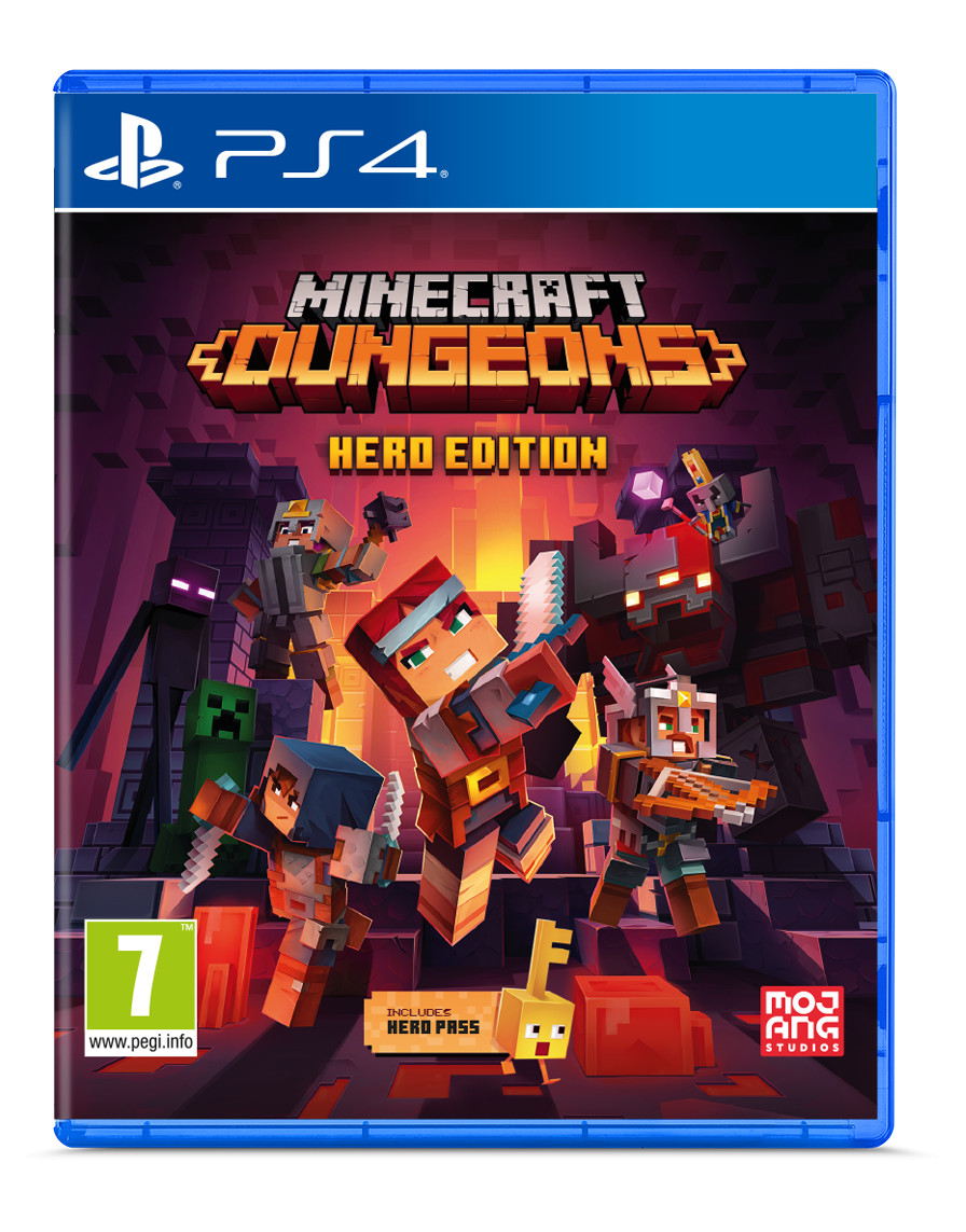 Minecraft Dungeons Hero Edition käytetty (PS4)