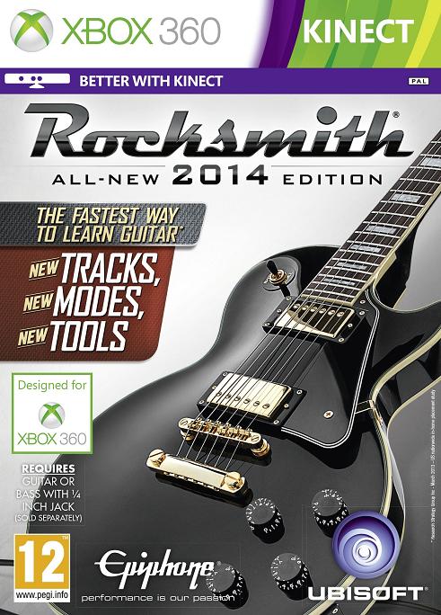 Rocksmith 2014 + Rocksmith Edition cable bundle käytetty (Xbox360)