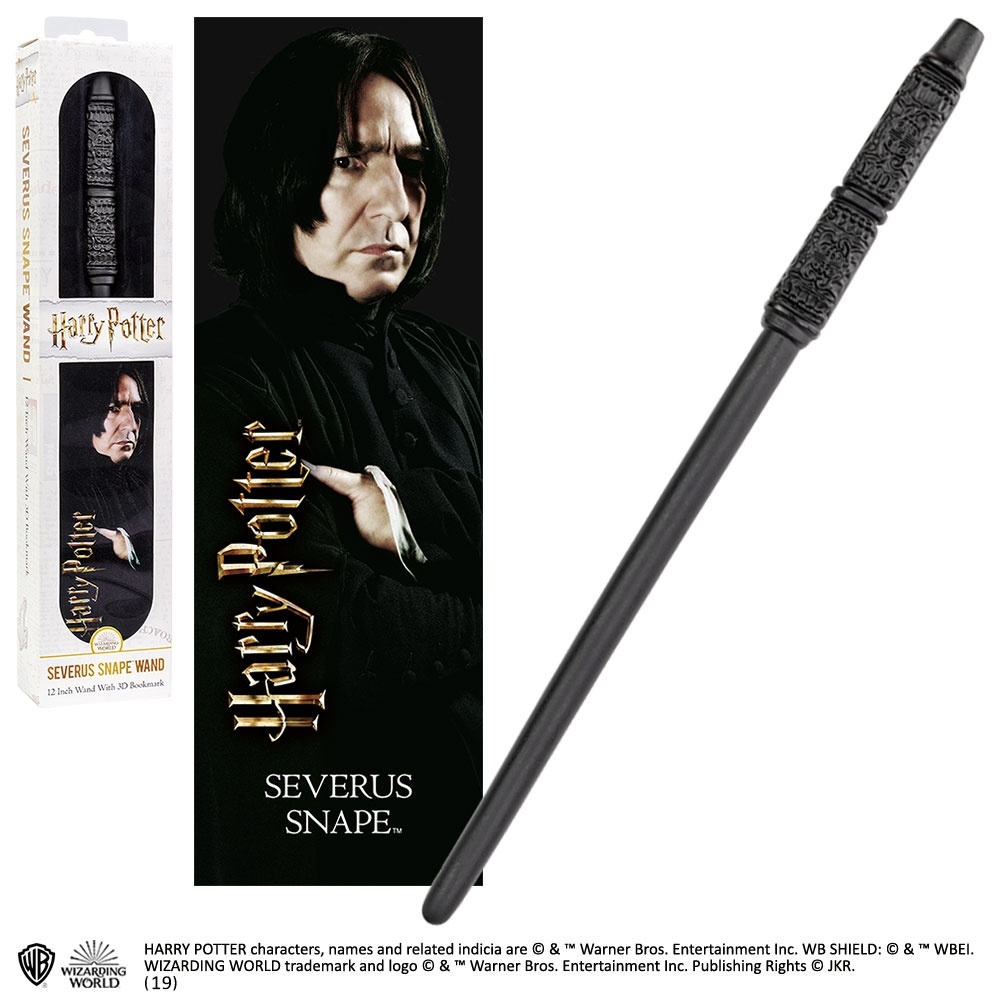 Harry Potter - Severus Snape Wand PVC + bookmark