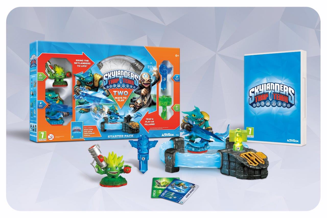 Skylanders: Trap Team Starter Pack käytetty (Wii)