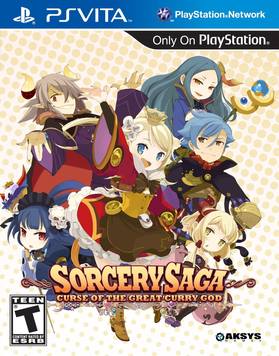 Sorcery saga: Curse of the Great Curry God käytetty (PS Vita)