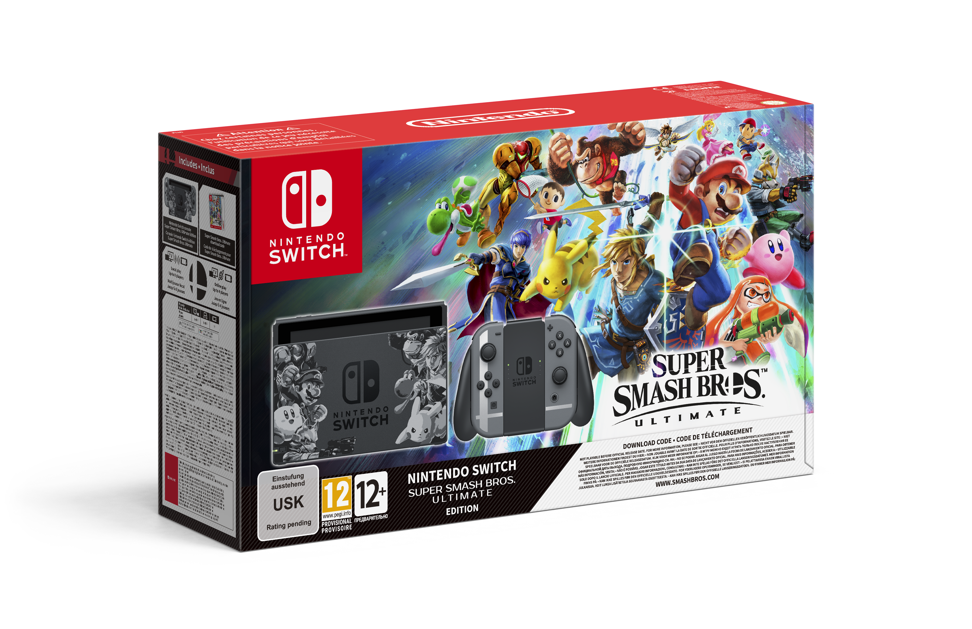 Nintendo Switch - Super Smash Bros. Ultimate Edition käytetty