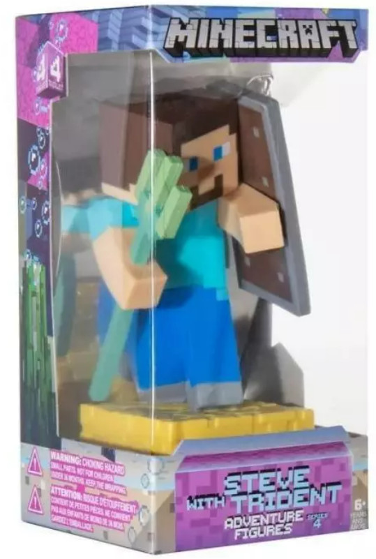Minecraft Steve Adventure Figures Series 4 Figuuri