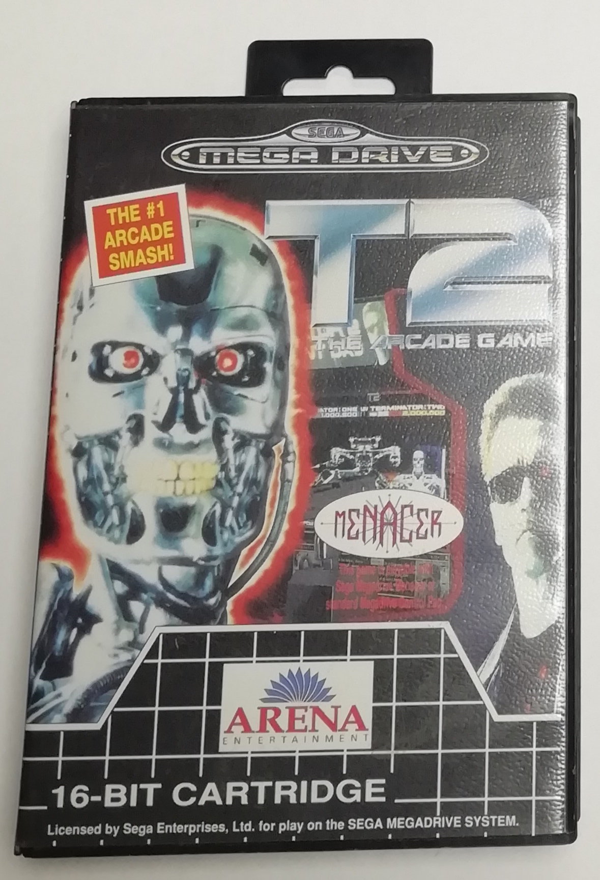 T2: The Arcade Game käytetty (Mega Drive) Boxed