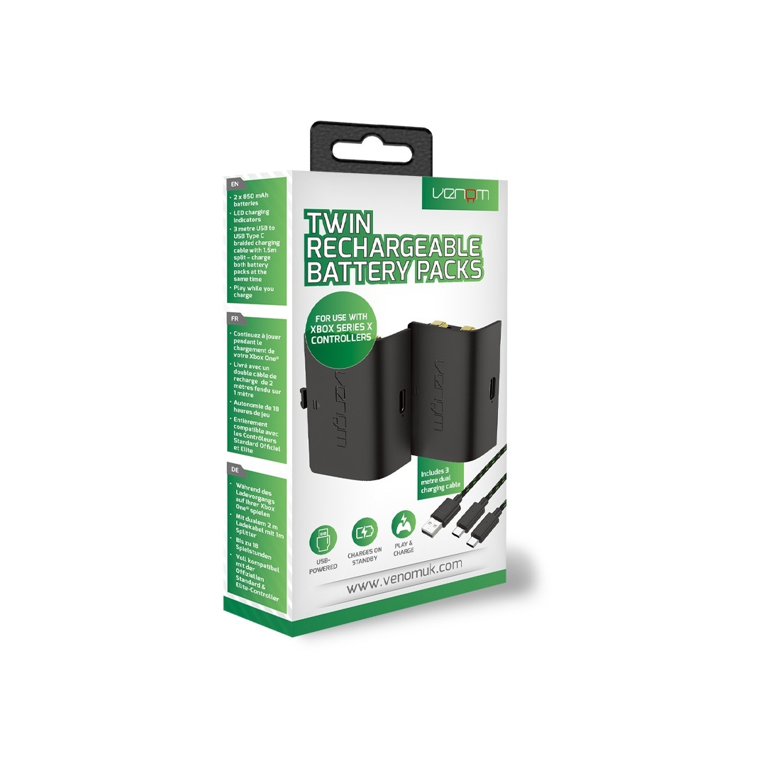 Twin Rechargeable Battery Packs (Xbox Series)