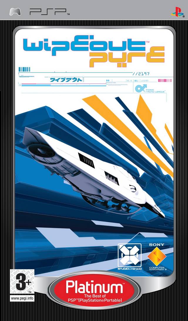 WipEout Pure (Platinum) (PSP)